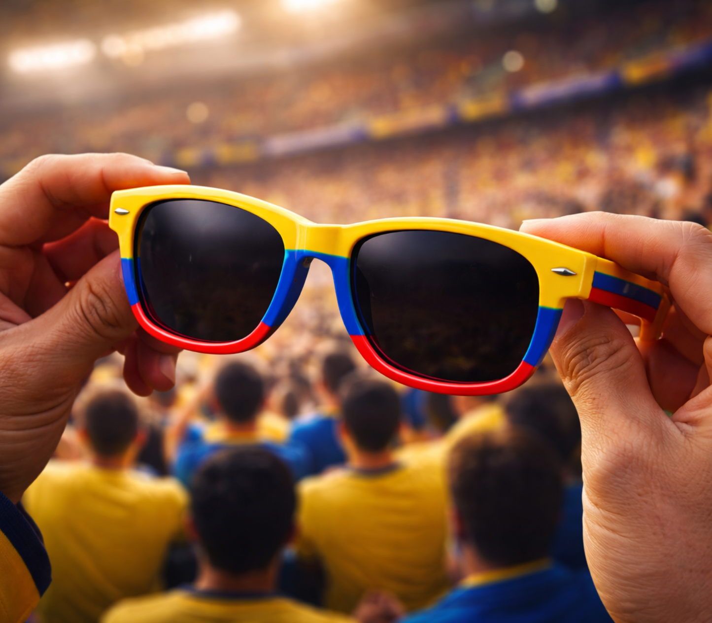GAFAS TRICOLOR FAN EDITION — IDEAL PARA REVENTA Y EVENTOS