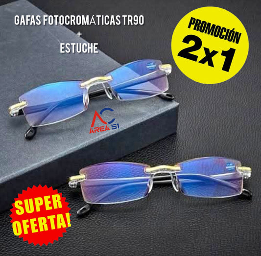 COMBO GAFAS TR90 ORIGINALES – LIGERAS, MODERNAS Y RESISTENTES