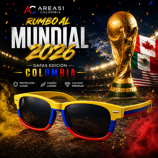 GAFAS TRICOLOR EDICIÓN MUNDIAL 2026