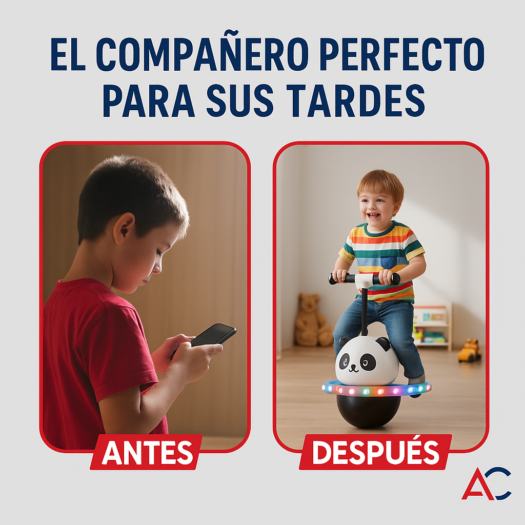 LUMINA JUMPBALL – PELOTA SALTARINA CON LUCES LED